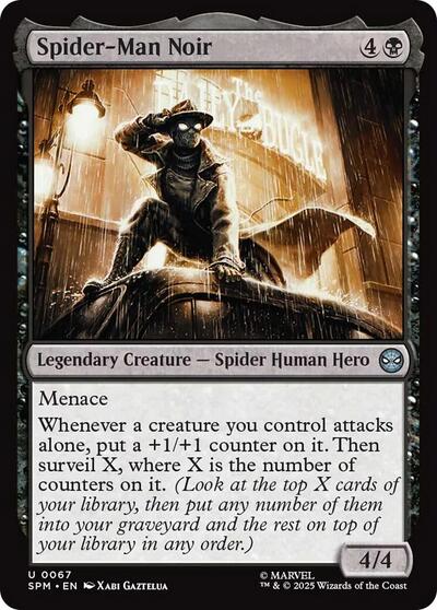 Spider Man Noir