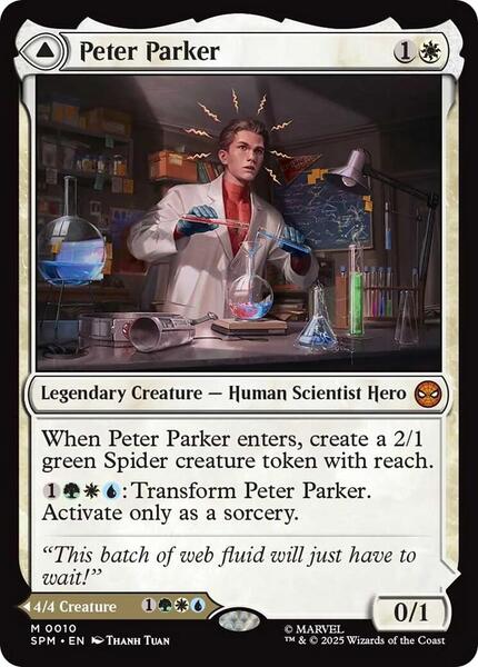 ピーター パーカー mtg Peter Parker - Marvel's Spider-Man - Magic: The Gathering