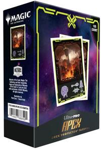 Edge of Eternities - APEX Deck Protector Sleeves for Magic: The Gathering - Red · Ultra Pro Card Sleeves