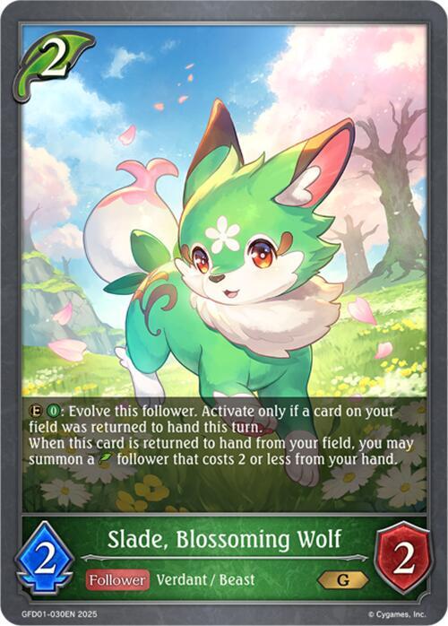 Slade, Blossoming Wolf