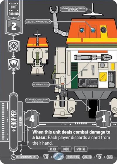 Chopper - War Hero card