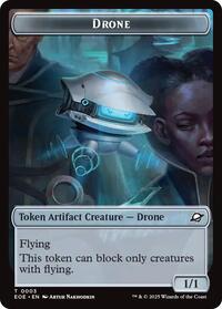 Drone // Lander (0005) Doubled-Sided Token