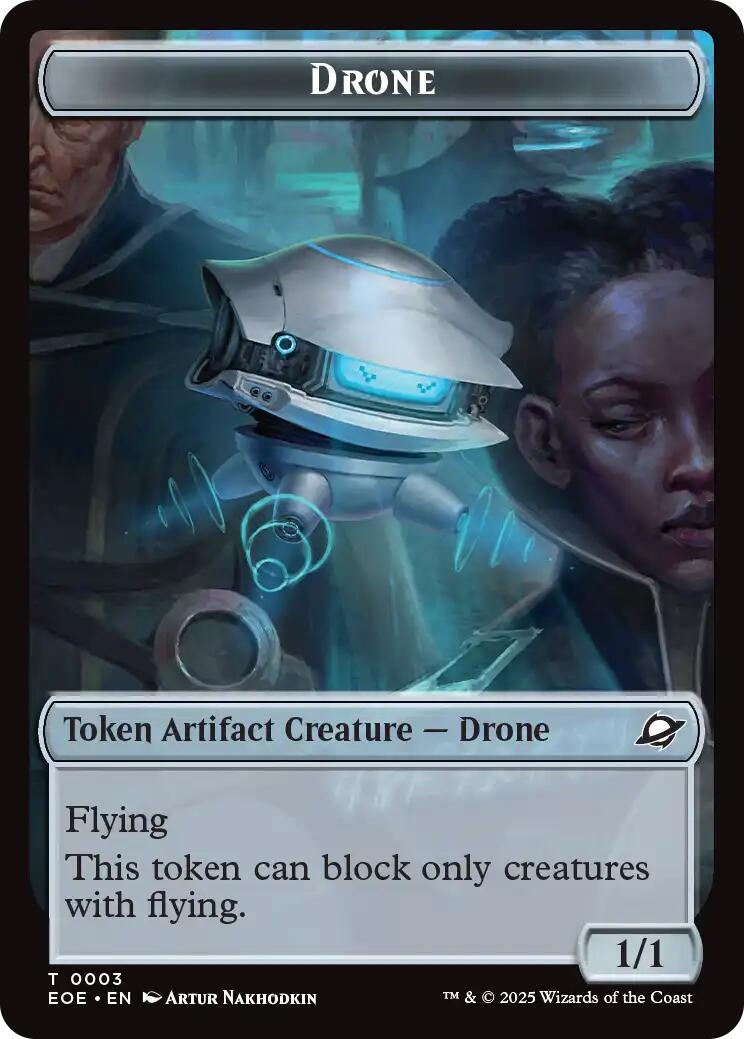 Drone // Lander Doubled-Sided Token