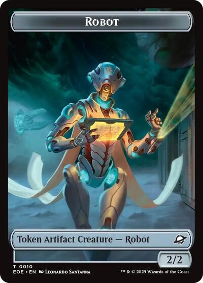 Robot Lander 0005 Double Sided Token