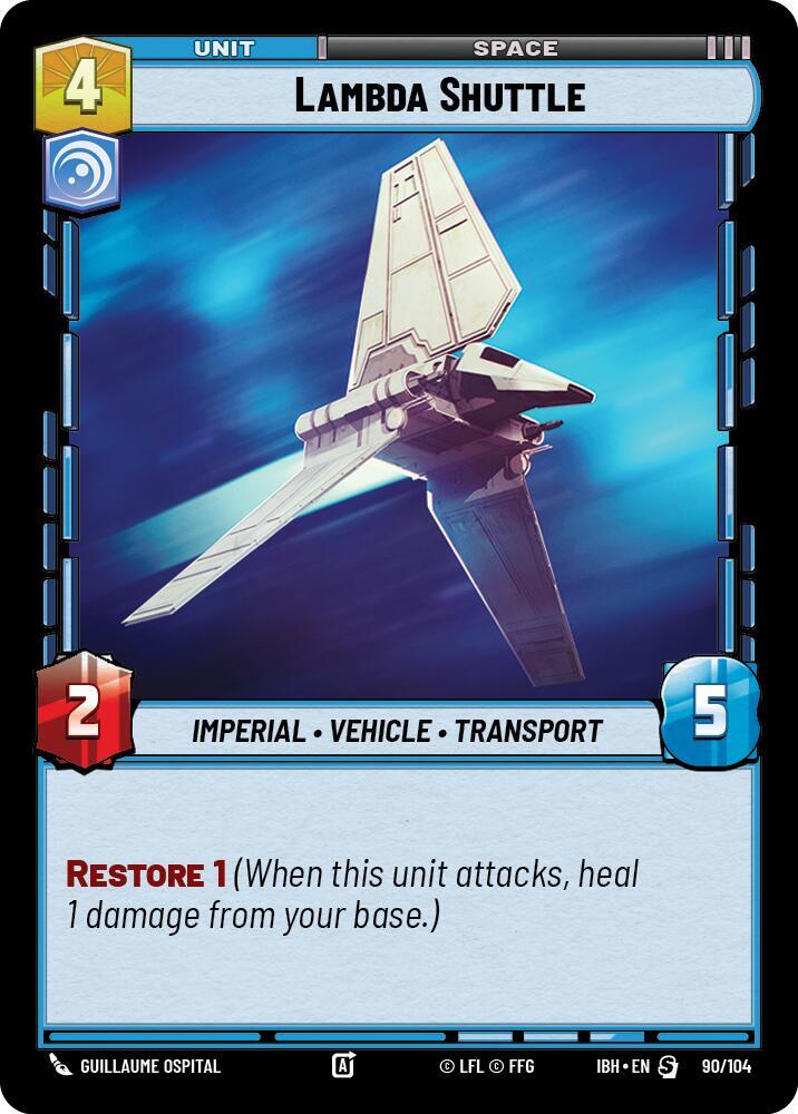 Lambda Shuttle (90/104) 90/104 card