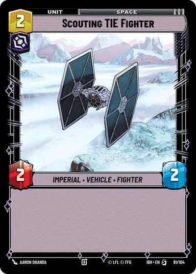 Scouting TIE Fighter