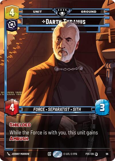 Darth Tyranus - Servant of Sidious card