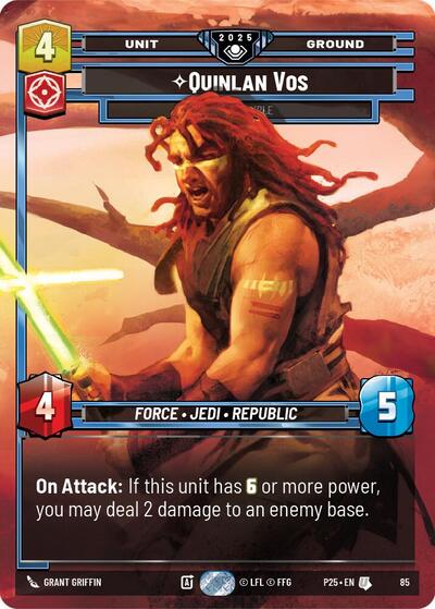 Quinlan Vos - Dark Disciple card
