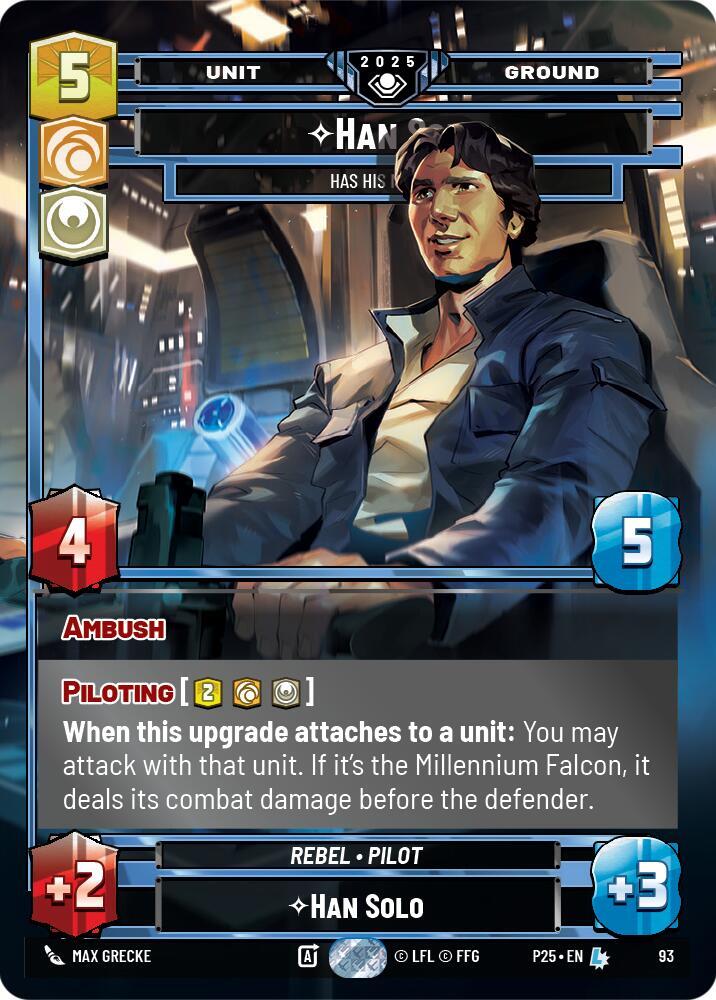 【貴重】キングオブファイターズ　クロニクル　トレーディングカード Han Solo - Has His Moments - Organized Play Promos - Star Wars