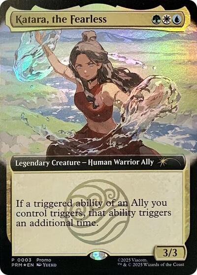 Katara the Fearless Extended Art