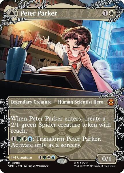 Peter Parker (0208) (Borderless) - Marvel's Spider-Man - Magic