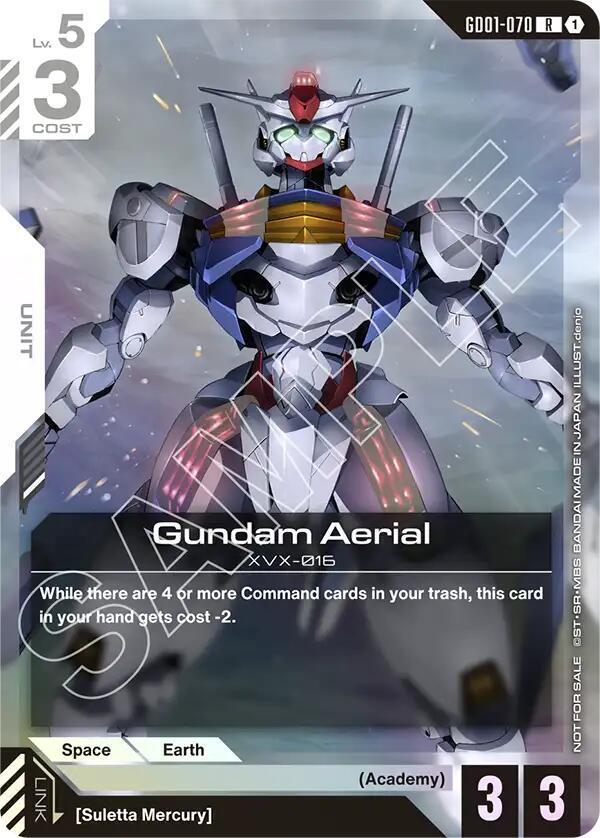 Gundam Aerial (Store Tournament Participant Pack 01