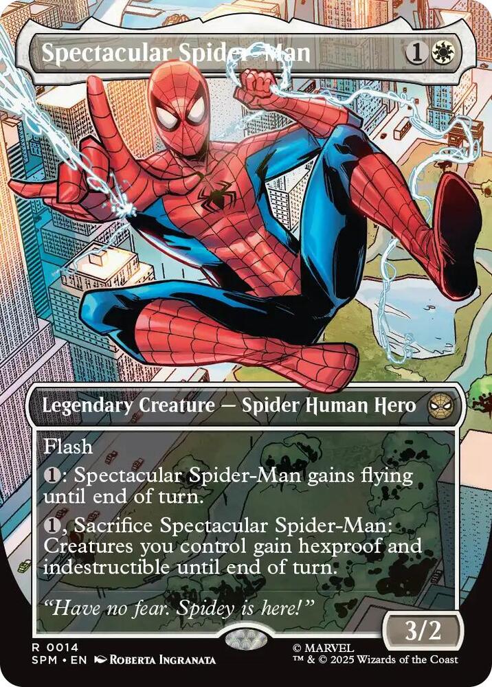 マジック：ザ・ギャザリング Spectacular Spider-Man SPM 236 MTG Spectacular Spider-Man (Bag-Man) (#236) (Borderless