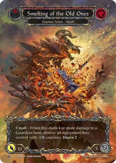Smelting of the Old Ones (Marvel) Mastery Pack Guardian card price
