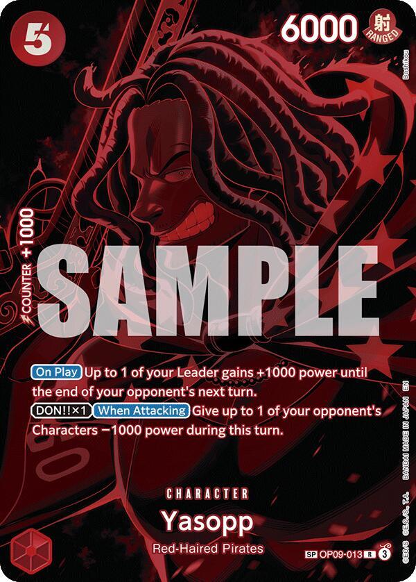 Yasopp SP onepiece card