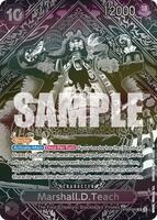 ONE PIECE CARD GAME マーシャル・D・ティーチ SP 銀箔 ONE PIECE CARD GAME マーシャルDティーチ SP 銀箔 マーシャル