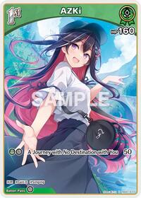 AZKi (U) - SD01: Start Deck: Tokino Sora and Azki - Hololive card