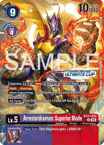 Arresterdramon Superior Mode