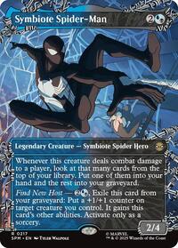 Symbiote Spider-Man (Borderless) - Marvel's Spider-Man - Magic: The Gathering card