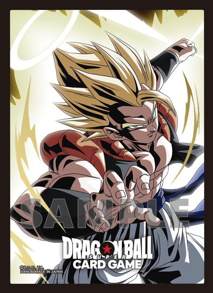 gogeta card sleeves Official Card Case & Card Sleeves Set 03 Gogeta - Dragon Ball Super Card  Game | Authentic Japanese Dragon Ball TCG Set