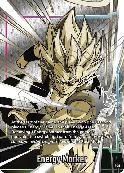 Energy Marker (E-31) Fusion World Energy Markers None Dragon Ball card — value and price