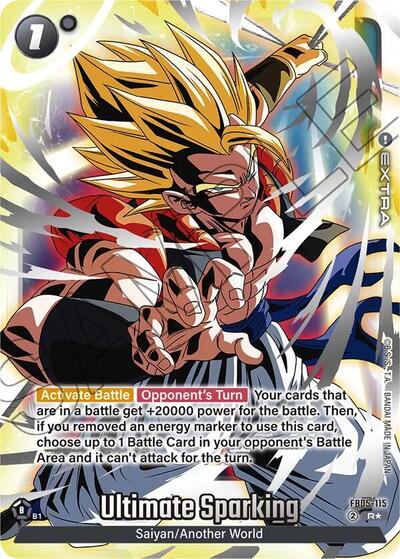 Ultimate Sparking - FB05-115 (Reprint) card