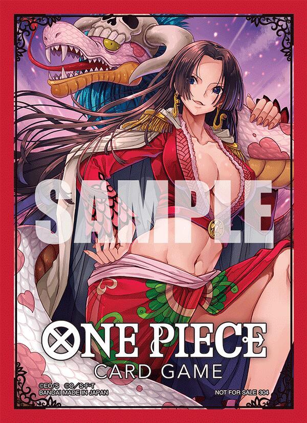 One Piece Card Game Official Sleeves - Boa Hancock (10-Pack