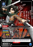 Levi (011) (SR**) - UE10BT: Attack on Titan - Union Arena