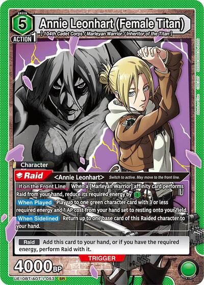 Annie Leonhart (Female Titan) card