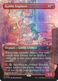 Goblin Engineer (Galaxy Foil) - Secret Lair Drop Series - Magic: The Gathering card