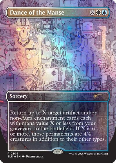Dance of the Manse Galaxy Foil