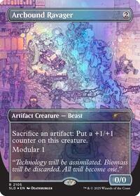 Arcbound Ravager (2105) (Galaxy Foil) (Foil)