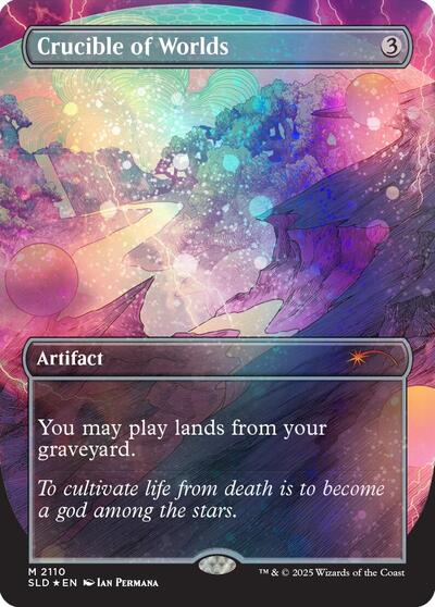 Crucible of Worlds Galaxy Foil