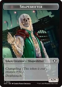 Shapeshifter // Golem (0013) Double-Sided Token