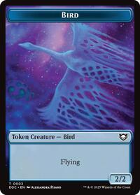 Bird // Pest Double-Sided Token