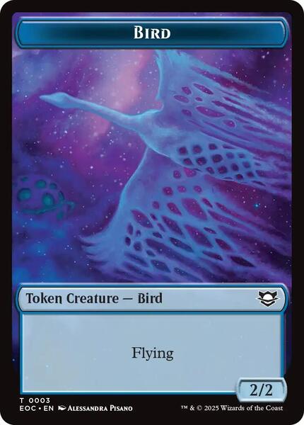 Bird // Pest Double-Sided Token - Commander: Edge of Eternities
