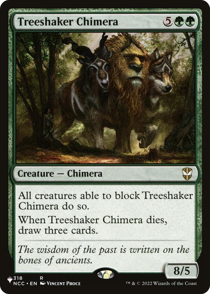Treeshaker Chimera 318 card