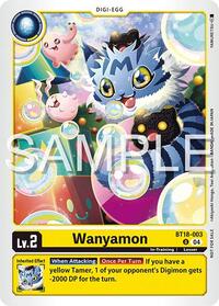 Wanyamon (Time Stranger Demo Deck) - Digimon Demo Deck Exclusive Cards - Digimon card