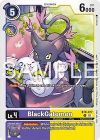 BlackGatomon (Time Stranger Demo Deck) - Digimon Demo Deck Exclusive Cards - Digimon card