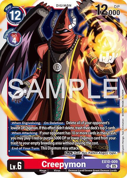 Creepymon - Sinister Order - Digimon Card Game - TCGplayer.com
