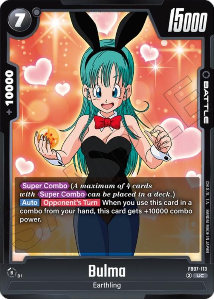 Bulma - FB07-113 - Wish For Shenron - Dragon Ball Super: Fusion