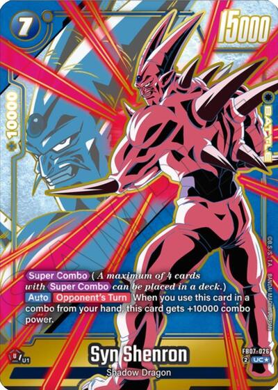 Syn Shenron - FB07-026 (Alternate Art) card