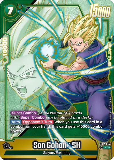 Son Gohan : SH - FB07-057 (Alternate Art) Wish For Shenron card price