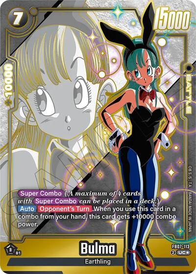 Bulma - FB07-113 (Alternate Art) Wish For Shenron card price
