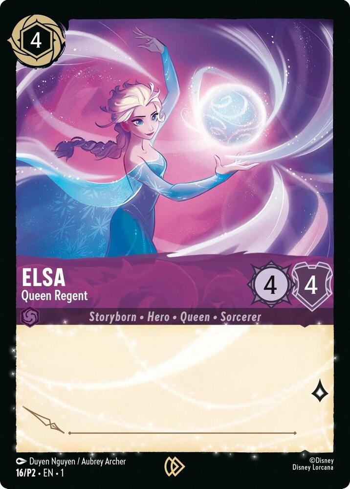 Elsa - Queen Regent - Disney Lorcana Promo Cards - Disney Lorcana