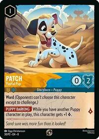 Patch - Playful Pup (Disney Lorcana Promo Cards)