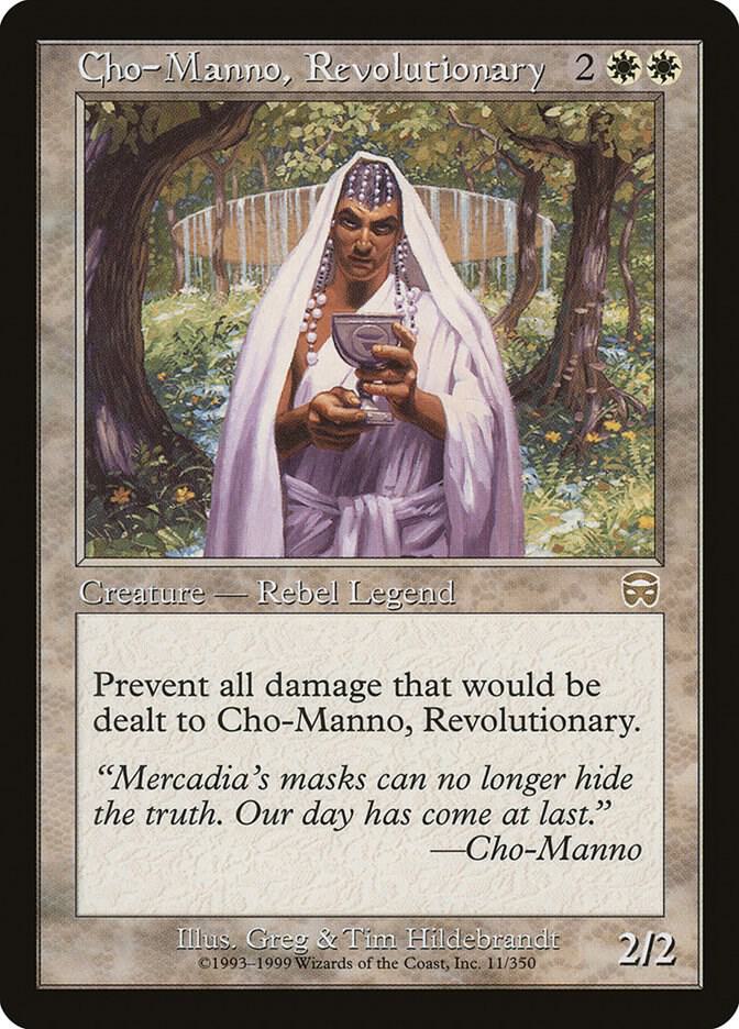 Cho-Manno, Revolutionary - Mercadian Masques - Magic: The