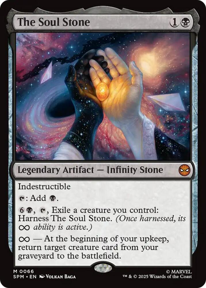 MTG ソウル・ストーン The Soul Stone 英語 4枚セット The Soul Stone - Marvel's Spider-Man - Magic: The Gathering