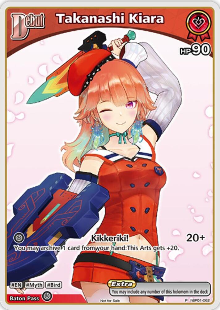 Takanashi Kiara (P) (hBP01-062) - hololive OFFICIAL CARD GAME