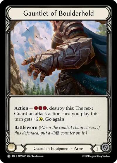 Gauntlet of Boulderhold Mastery Pack Guardian card price